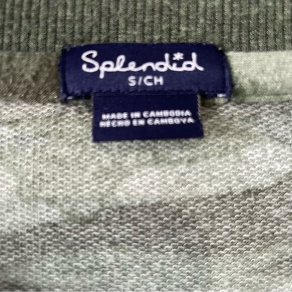 Splendid Camo Sweatshirt Size Small - Picture 2 of 4